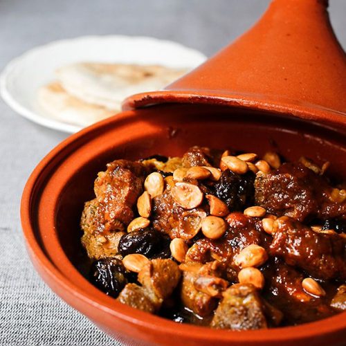 Tajine d'agneau aux pruneaux