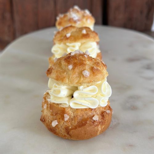 chouquettes chantilly